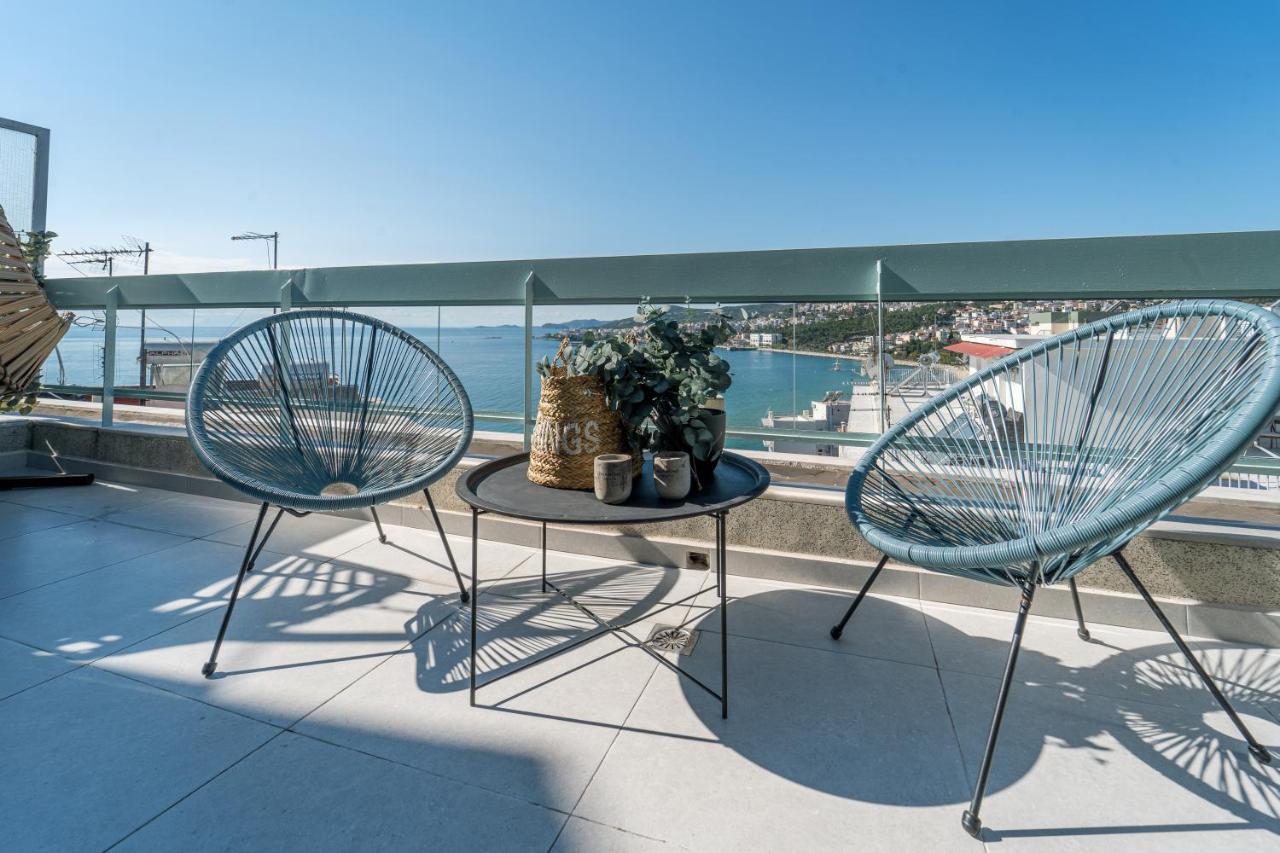 Ferienwohnung Aura Celestia Kavala Exterior foto