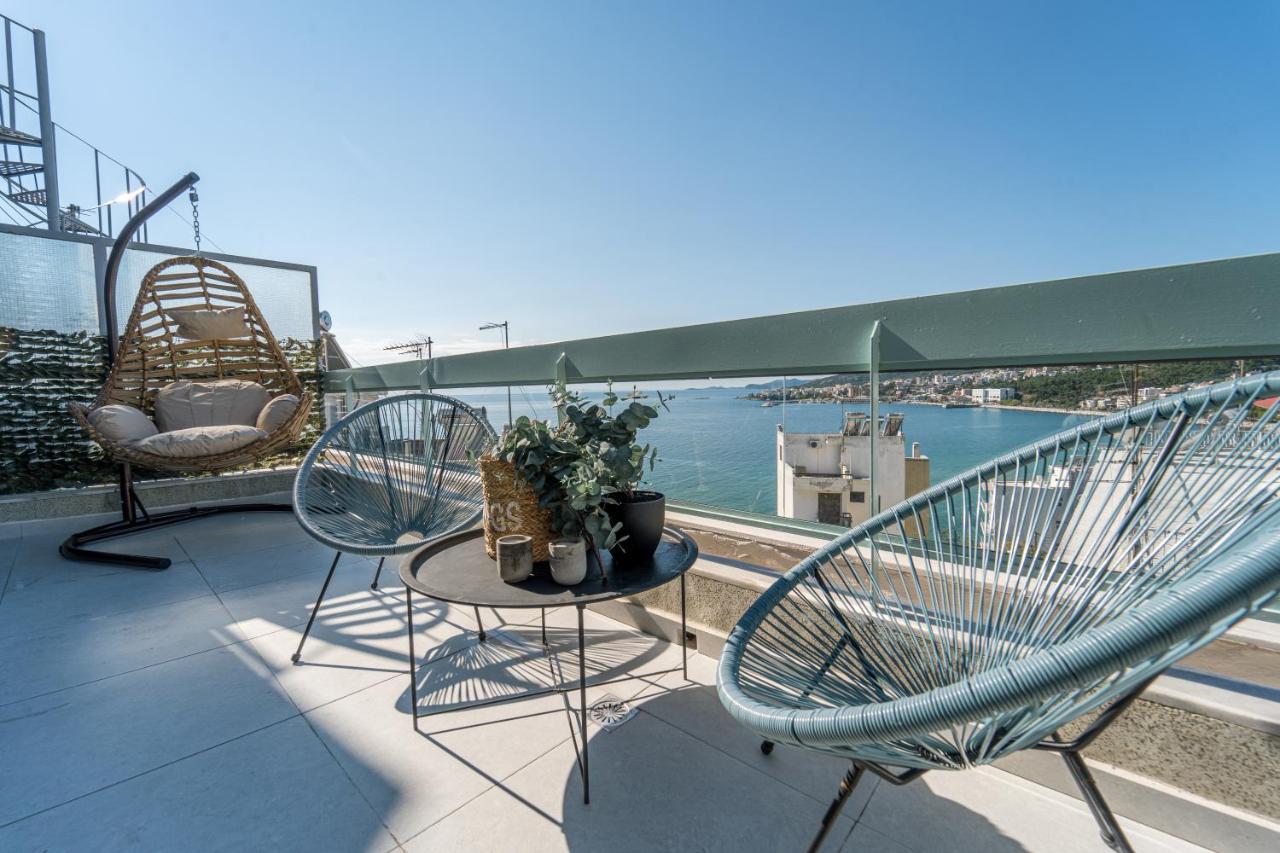 Ferienwohnung Aura Celestia Kavala Exterior foto